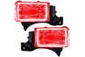 Oracle Lighting Headlights with LED Red Halos Pre-Installed - Oracle Lighting 8167-003