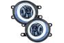 Oracle Lighting Fog Lights with LED White Halos Pre-Installed - Oracle Lighting 8190-001