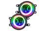 Oracle Lighting Fog Lights with LED ColorSHIFT Halos Pre-Installed - Oracle Lighting 8190-333