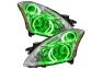 Oracle Lighting Headlights with LED Green Halos Pre-Installed - Oracle Lighting 8192-004