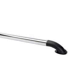  2016-2017 Nissan Titan XD Putco Stainless Steel Pop Up Nylon Oval Locker Side Bed Rails
