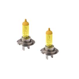 H7 Jet Yellow Pure Halogen Bulbs - Pair