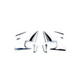 Putco Chrome Door Mirror Bracket Molding Covers