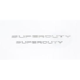 Putco "SUPER DUTY" Chrome Lettering Emblems