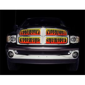 Putco Flaming Inferno 4-Color Flame Grille