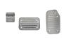 Putco Liquid Solid Track Design Billet Pedal Set (Manual) - Putco 932145