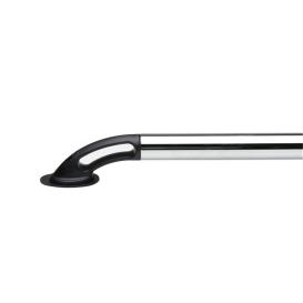  1982-2003 Chevrolet S10 Putco Stainless Steel With Black Injected Molded Nylon Casting Locker Side Bed Rails