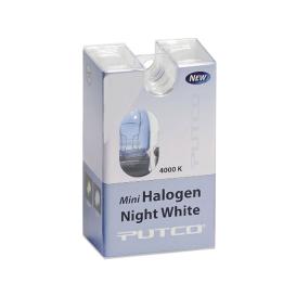 Putco 3157 Night White Mini Halogen Light Bulbs - Pair