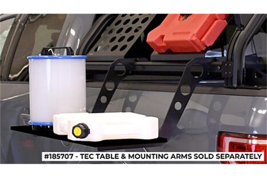 Putco Venture TEC Table With Mounting Arms - Putco 185707