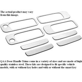 QAA 12-Pc Stainless Steel Door Handle Accent Trim Includes Surround and Pull