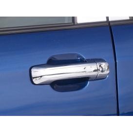 QAA 4-Pc Chrome Plated ABS Plastic Door Handle Cover Kit