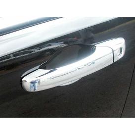 QAA 8-Pc Chrome Plated ABS Plastic Door Handle Cover Kit