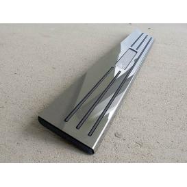 QAA 2-Pc Stainless Steel Door Sill Trim Includes Logo Cut-Out