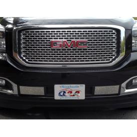 QAA 2-Pc Stainless Steel Front Bumper Trim