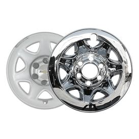4-Pc Chrome Plated ABS Plastic Wheel Cover For 17" Hub Cap