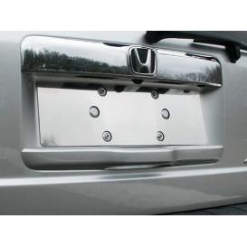 QAA 1-Pc Stainless Steel License Plate Bezel