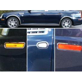 QAA 6-Pc Stainless Steel Accent Trim Marker Light Surround Rings