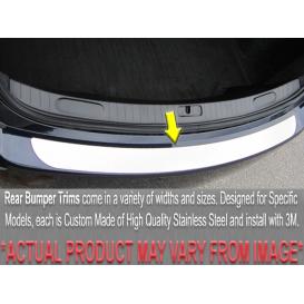 QAA 1-Pc Stainless Steel Rear Bumper Trim Accent