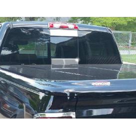 QAA 2-Pc Stainless Steel Sliding Rear Window Trim Accents