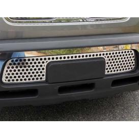 QAA 1-Pc Stainless Steel Front Grille Accent Trim Lower Insert