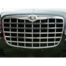 QAA 5-Pc Stainless Steel Front Grille Accent Trim