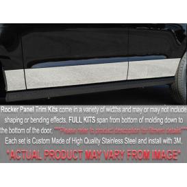 1997-2004 Dodge Dakota QAA 10-Pc Stainless Steel Rocker Panel Trim