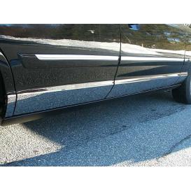 QAA 8-Pc Stainless Steel Rocker Panel Trim