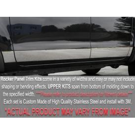 2000-2004 Dodge Dakota QAA 12-Pc Stainless Steel Rocker Panel Trim