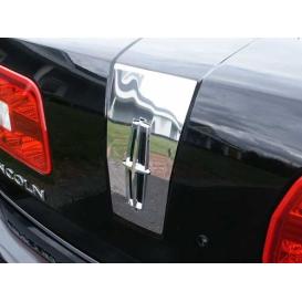 QAA 1-Pc Stainless Steel Trunk Hatch Accent Trim Logo Surround