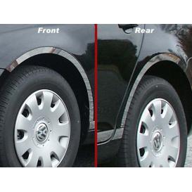  2005-2010 Volkswagen Jetta QAA 4-Pc Stainless Steel Wheel Well Accent Trim