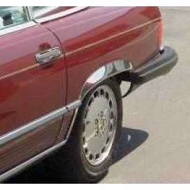  1980-1989 Mercedes-Benz SL Class QMI Stainless Steel Fender Trim