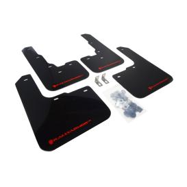 Rally Armor Black Urethane Mud Flaps With Red () Logo