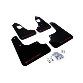 Rally Armor Black Urethane Rally Mud Flaps With Red () Logo