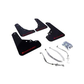 Rally Armor Black Urethane Mud Flaps With Red () Logo