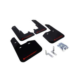 Rally Armor Black Urethane Mud Flaps With Red () Logo