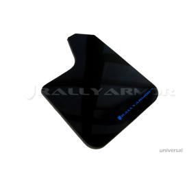   Rally Armor Black Urethane Mud Flaps With Blue () Logo