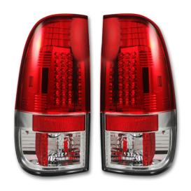 Red Straight aka Style Side LED Tail Lights