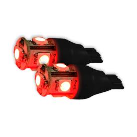 Recon 921 T-15 Wedge Style Red 360 Degree LED Bulbs