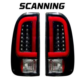 Recon Smoke Sequential OLED Fiber Optic LED Tail Lights