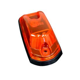 Recon 5-Pc High-Power LED Amber Lens LED Cab Roof Lights