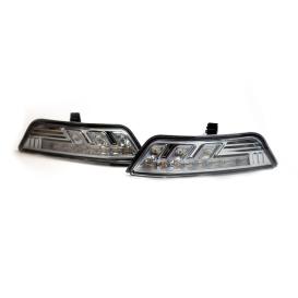 Recon Chrome LED Turn Signal/Parking Lights with DRL