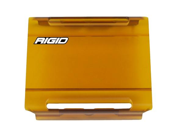 Rigid 4in E-Series Light Cover - Amber - Rigid 104933