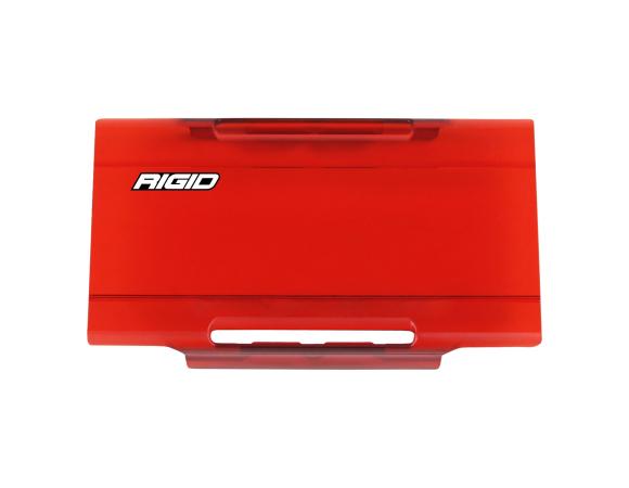 Rigid 6in E-Series Light Cover - Red - Rigid 106953