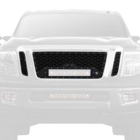 Rigid Nissan Titan 2016-2017 Grille With Camera - Fits 20in E-Series