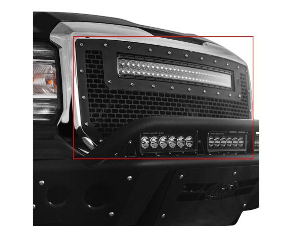 Rigid 16-17 GMC 1500 Grille w/ 30in RDS-Series Light Bar - Rigid 41599