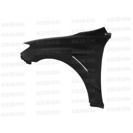 Seibon Carbon 10mm Wider-Style Carbon Fiber Replacement Front Fenders