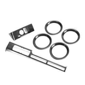  2009-2016 Nissan GT-R Seibon Carbon 6-Pc Carbon Fiber Interior Trim Set