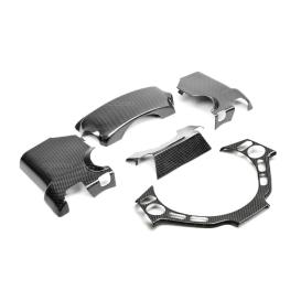  2009-2016 Nissan GT-R Seibon Carbon 5-Pc Carbon Fiber Steering Column Surround Trim