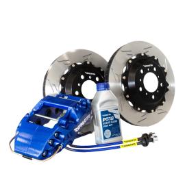 Sparta Triton Front Big Brake Kit with Metallic Signature Blue Calipers