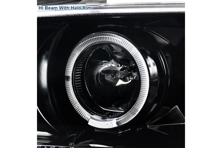 2004-2012 Chevrolet Colorado Spec-D Tuning Glossy Black Projector